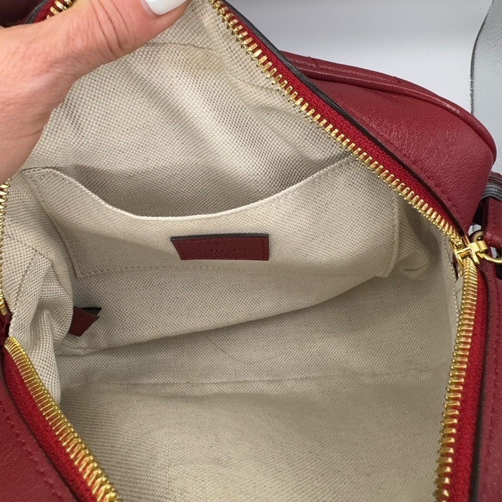 Gucci Blondie Burgundy Crossbody - Picture 8 of 13
